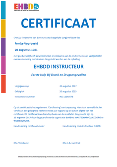 Nabestellen certificaten digitaal